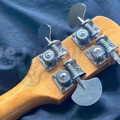 YAMAHA SB-50 VINTAGE 1972 RARE MIJ 'DHARMA' BASS BLACK *SUPER CONDITION* w/OHSC image 12