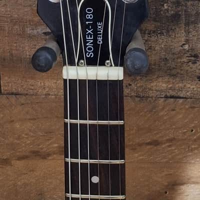 1980 Gibson Sonex-180 Deluxe W/OHSC - Ebony - image 9