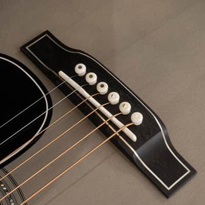 Martin OM-45 John Mayer Signature 20th Anniversary Grand Auditorium Acoustic Guitar, Solid Spruce Top, Platinum Gray Burst image 14