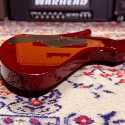 2015 B.C. Rich Mockingbird STC Slash - Made In Korea - Trans Red AAA Quilted Maple Top image 20