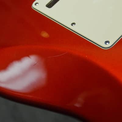 Fender 50th Anniversary American Series Stratocaster with Maple Fretboard 2004 - Chrome Red image 15