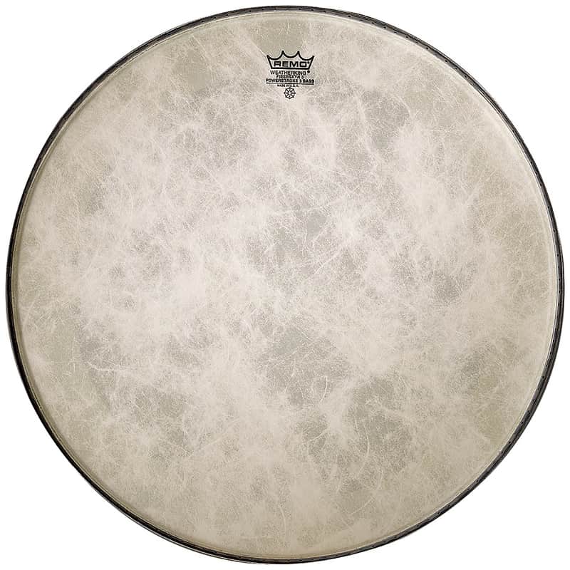 Remo Powerstroke P3 Fiberskyn Bass Drum Head 20" image 1