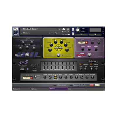 Prominy SR5 Rock Bass 2 Bass Guitar Virtual Instrument Kontakt (Activation Card) image 8