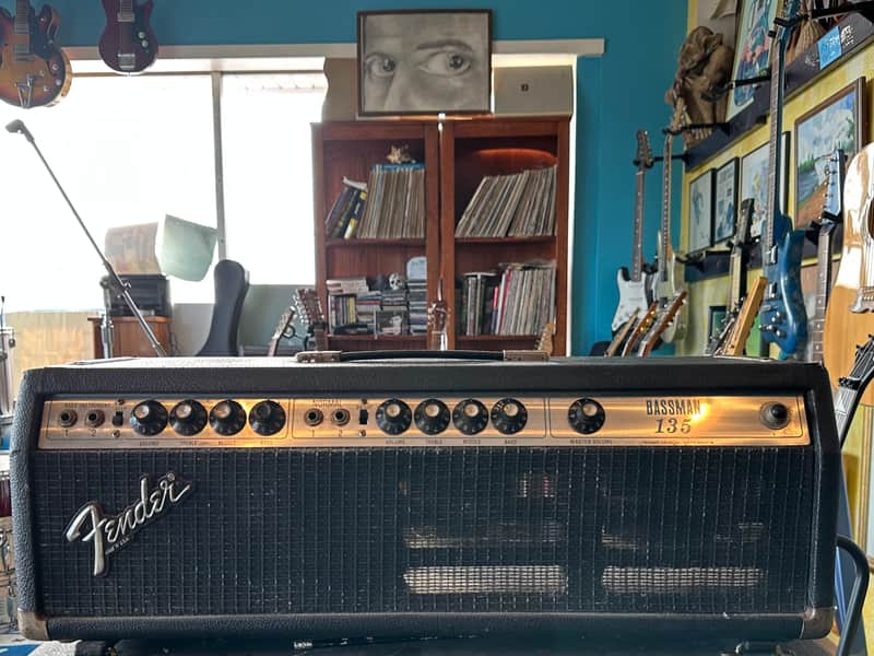 Fender Bassman 135 2-Channel 135-Watt Guitar Amp Head 1977 - 1980