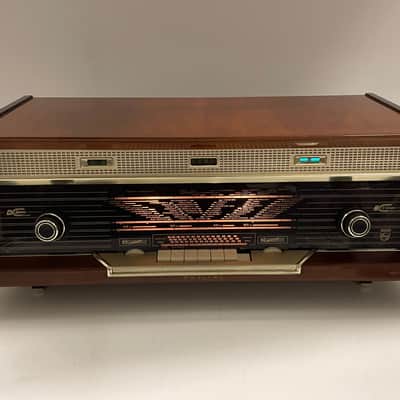 Philips - B7X94A - Tube Radio - Bi-Ampli - Serviced (Cleaned/Tubes Replaced) image 2