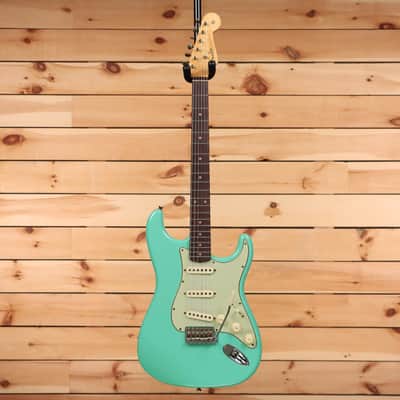 Fender Custom Shop 1959 Stratocaster Journeyman Relic - Super Faded Aged Sea Foam Green - CZ582131 - PLEK'd image 4