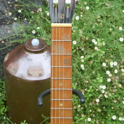 Yamaha Nippon Gakki Dynamic ALL Solid Guitar No.40A Red Label  1963 Natural+Original Hard Case image 5