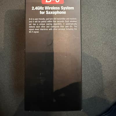 NuX B-6 SAX Wireless Saxophone System 2021 - Present - Black image 4