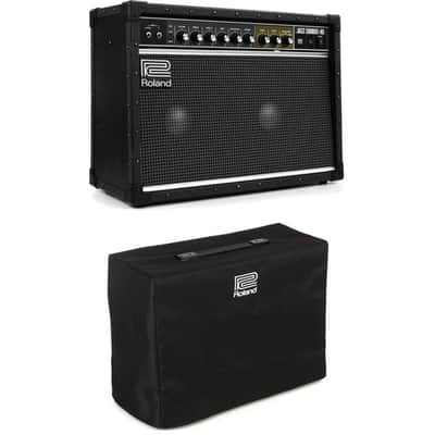 Roland JC-40 Jazz Chorus 2 x 10-inch 40-watt Stereo Combo Amp with Cover image 2