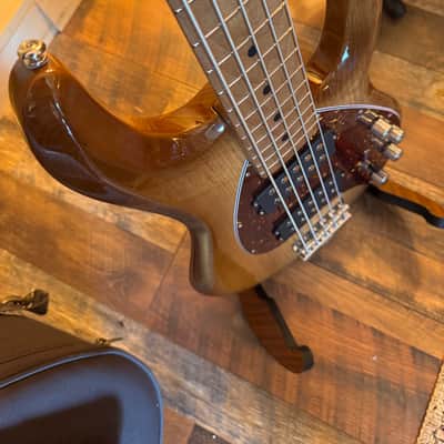Ernie Ball Music Man StingRay5 Special HH 5-String Electric Bass Guitar 2025 - Hot Honey image 4