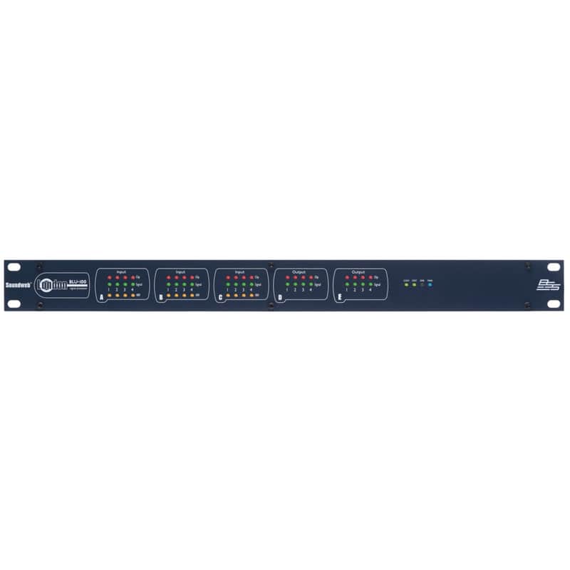 BSS BLU-100 12 x 8 Signal Processor With BLU Link image 1