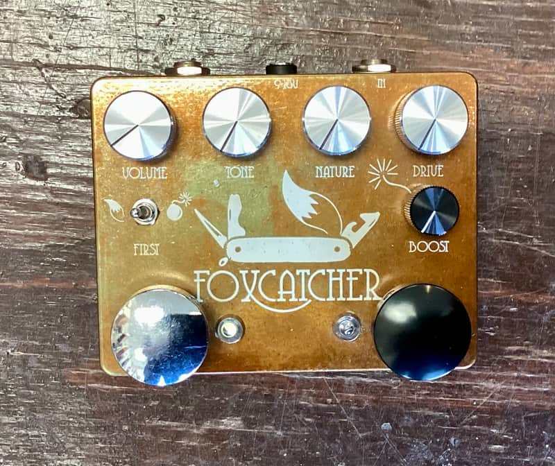 Coppersound Pedals Foxcatcher Overdrive & Boost 2010s - Brown image 1