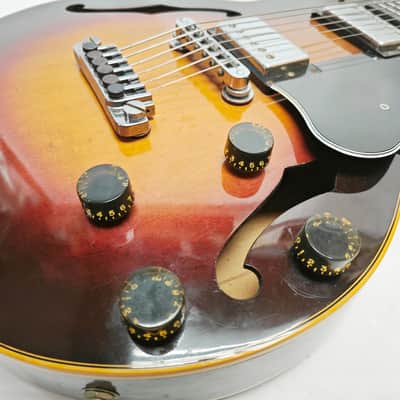 Gibson Howard Roberts Fusion Sunburst Kalamazoo USA 1980 Vintage Semi-Hollow Guitar, f6358 Bild 5