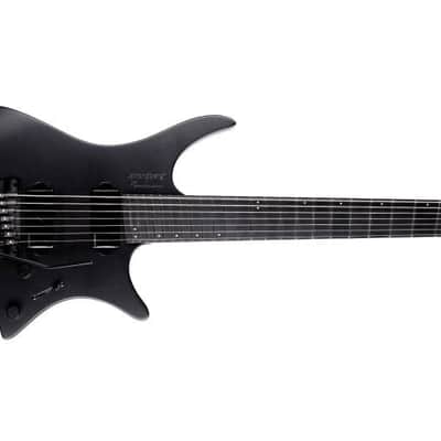 Strandberg Boden Metal NX 7 Tremolo Electric Guitar, Black Granite BD7TCT-24M-L-M-BK image 7