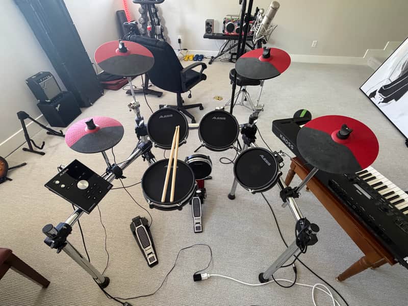 Alesis Command Mesh Kit Electronic Drum Set 2010s - Black image 1
