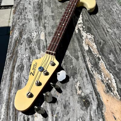 RARE Japanese Import Atelier Z Baby Z PJ4 - Custom Shop Mustang Bass - White image 10