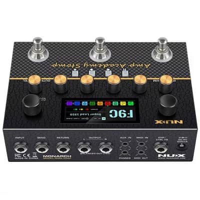 NuX NMA-3AAP Amp Academy Stomp Amp Modeler 2025 - Present - Black image 2