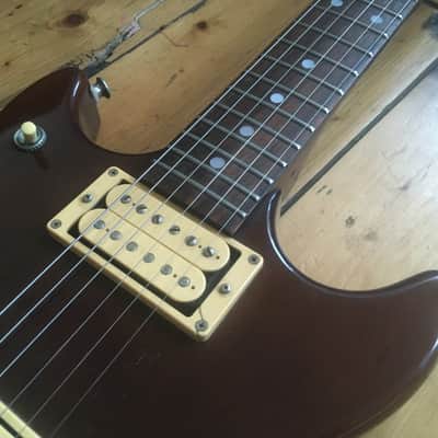 1980s Hondo  Professional H-1010 Double Cut Electric Guitar Japan Matsumoku image 3