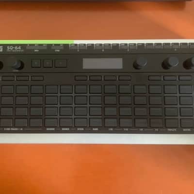 Korg SQ64 Polyphonic Sequencer 2020 - Present - Black image 1