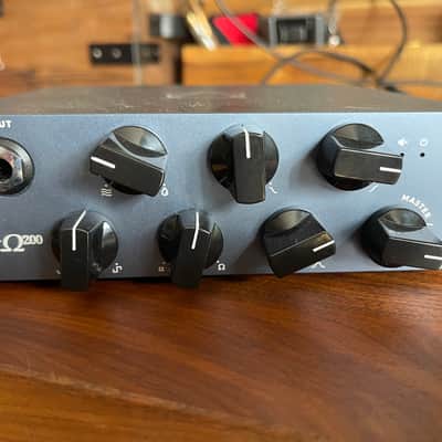 Darkglass Electronics Alpha Omega 200 200-Watt Bass Amp Head 2022 - Present - Blue image 1