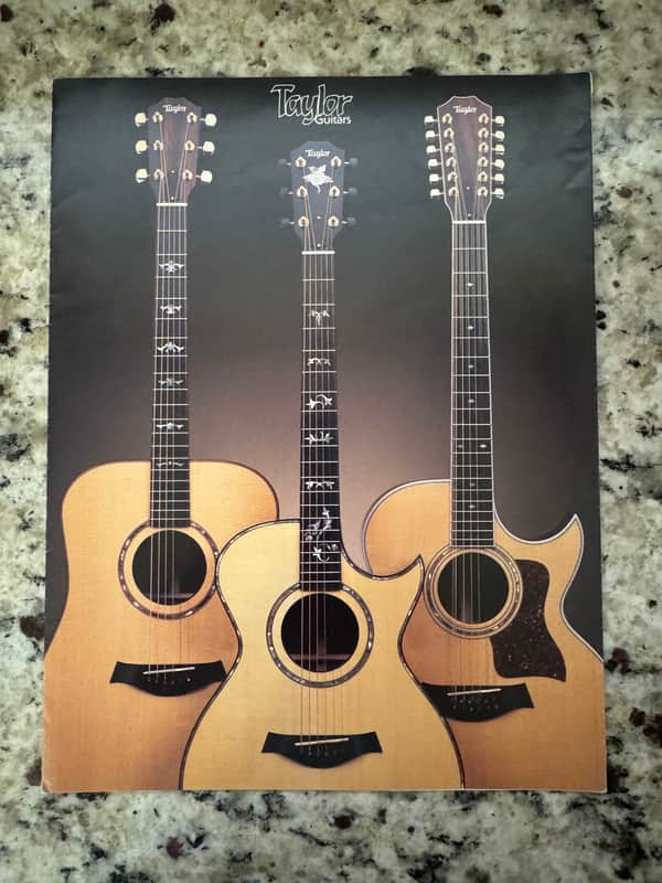 Taylor Price List & Catalog 1993 Dan Crary Koa 900 800 700 600 500 image 1