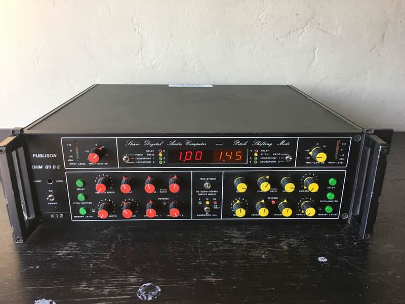 Publison DHM-89 B2 Stereo Pitch Shifter Delay image 1