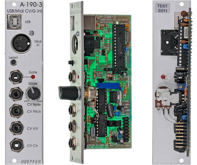 DOEPFER A-190-3 USB-MIDI TO CV-GATE INTERFACE : BRAND NEW :  [DETROIT MODULAR] image 1