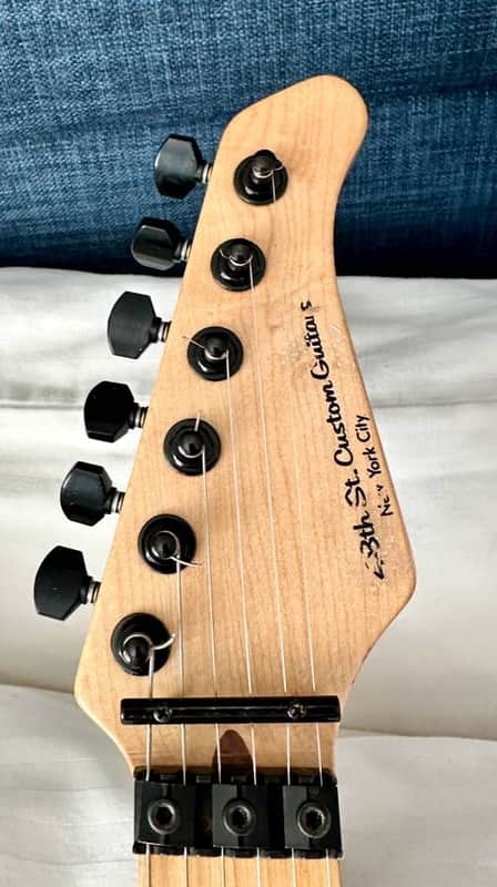 ESP 48th Street Customs Super Strat 1980s image 1