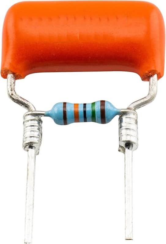 Pro Treble Bleed Mod with Sprague Orange Drop Capacitor and Precision Resistor for Electric Guitar Bass image 1