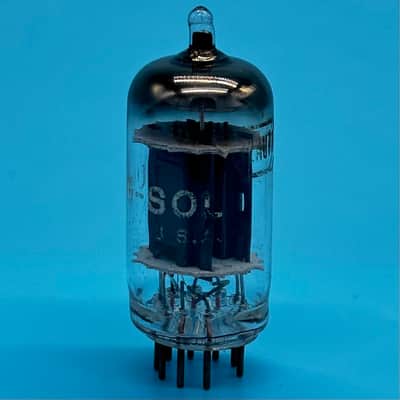 1960s Tung Sol 12AU7A ECC82 Vintage Long Plate Getter Preamp Tube! T338 image 3