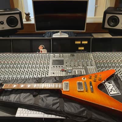 ESP Edwards Custom Flying V Artist Owned by FAMOUS guitarist, metal producer Andy Sneap! image 1