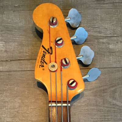 Fender Precision Bass  1969 3 Tone Sunburst LEFTY! image 9