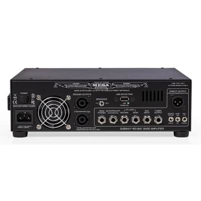 Mesa Boogie Subway WD-800 800-Watt Bass Amp Head 2018 - Present - Black image 2