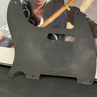 General Vintage Tone True vintage Pickguard for Blackguard ®️ Telecaster ®️ Black fiberboard Bakelite - Aged image 7