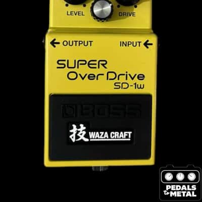 Boss SD-1W Super OverDrive Waza Craft 2015 - Present - Yellow - X18389 image 2