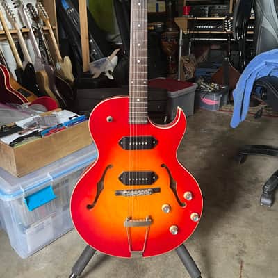 The Loar LH-302 - Cherry Burst image 1