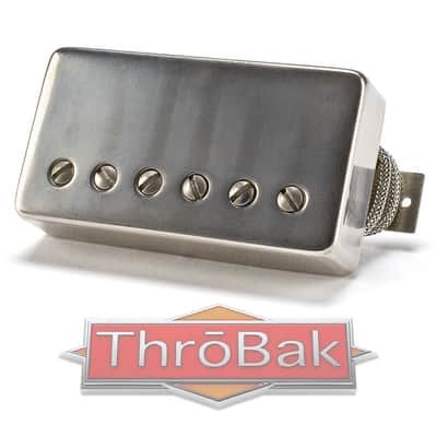 ThroBak PG-102 P.A.F. Repro Pickups, with magnet flip Aged Nickel image 1