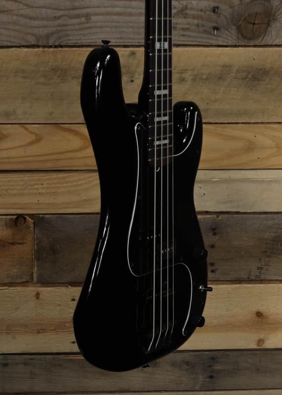 Fender Duff McKagan Deluxe Precision Bass Black w/ Gigbag image 1