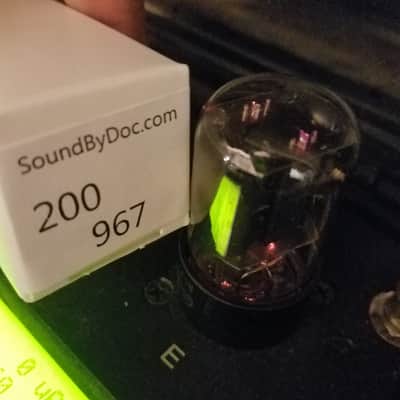 RCA 0% perfect Matched Pair (2) 6SN7GTA tNOS AT1000 TESTED Vacuum Tubes T5 dual side getters short glass 6SN7GTB dual triode 1954-1955 image 8