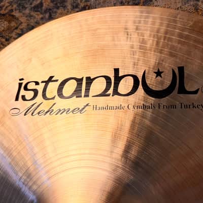 Versatile ISTANBUL Mehmet TRADITIONAL 22” Ride Crash 3098 g PERFECT Shape! Great Definition! CRASHABLE! image 3