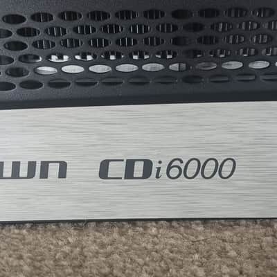 Crown CDi 6000 2-Channel 2100-Watt Power Amplifier 2010s - Black and Silver image 4