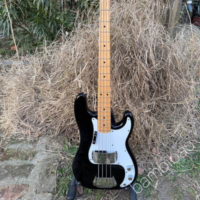 1979 Fender International Series Precision Bass - Cathay Ebony - Maple Fretboard - OHSC image 21
