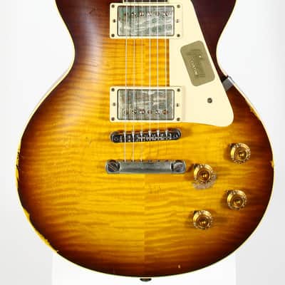 2013 Gibson Custom Shop JOE PERRY 1959 Les Paul Tom Murphy Aged 59 Reissue R9 Slash image 12