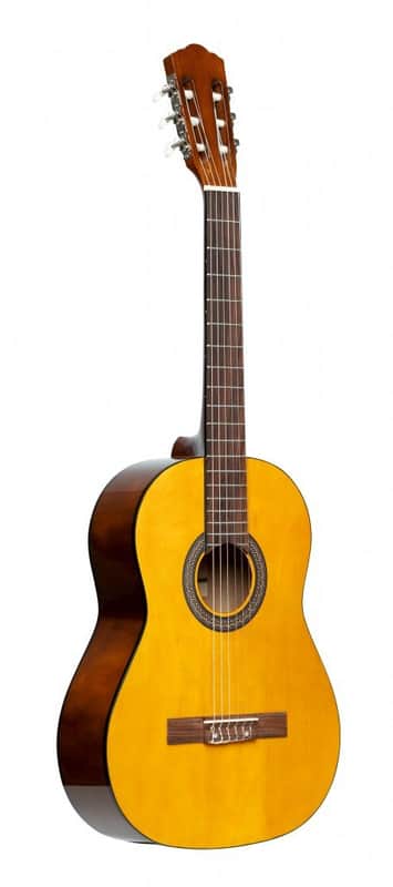 STAGG SCL50 3/4-NAT 3/4 CLASSICAL GUITAR WITH LINDEN TOP, NATURAL COLOUR image 1