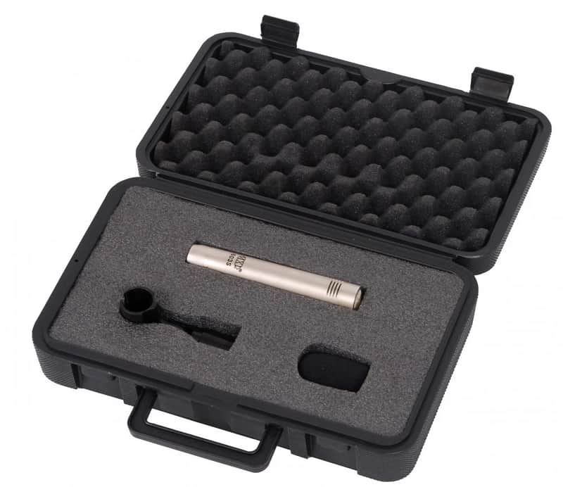 MXL 603S Small Diaphragm Condenser Microphone w/ Case - Metal image 1