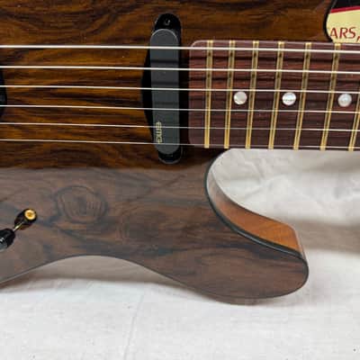 Warmoth Singlecut T-style Guitar by Houston Electric Guitar Jerry DeLue image 6
