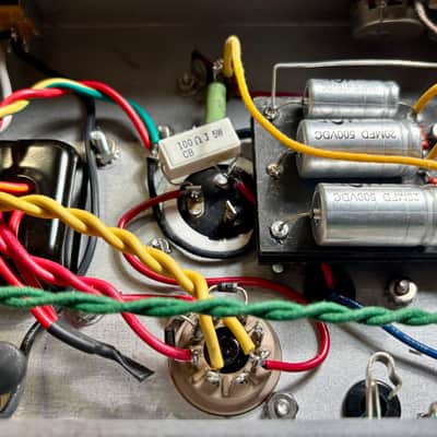 Hand Wired Clone AA764 Fender Vibro Champ Head 10w 5881 Single Ended Class A image 10
