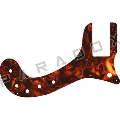 Custom Pickguard For 2006 - 2013 Made in China Epiphone Wilshire PRO - Faux Tortoise Shell/White/Black/White .090"