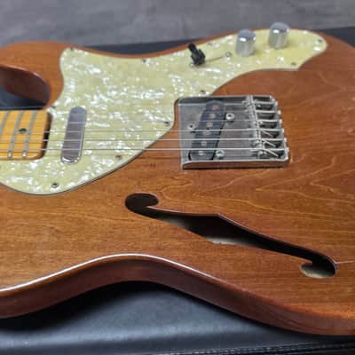 1971 Fender Telecaster Thinline American Vintage 70s USA Semi-Hollow Body Hollowbody F Hole Ash Recording Studio Electric Guitar Custom Color image 14