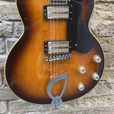 DeArmond by Guild M75 Bluesbird 1998 - Antique Sunburst image 2